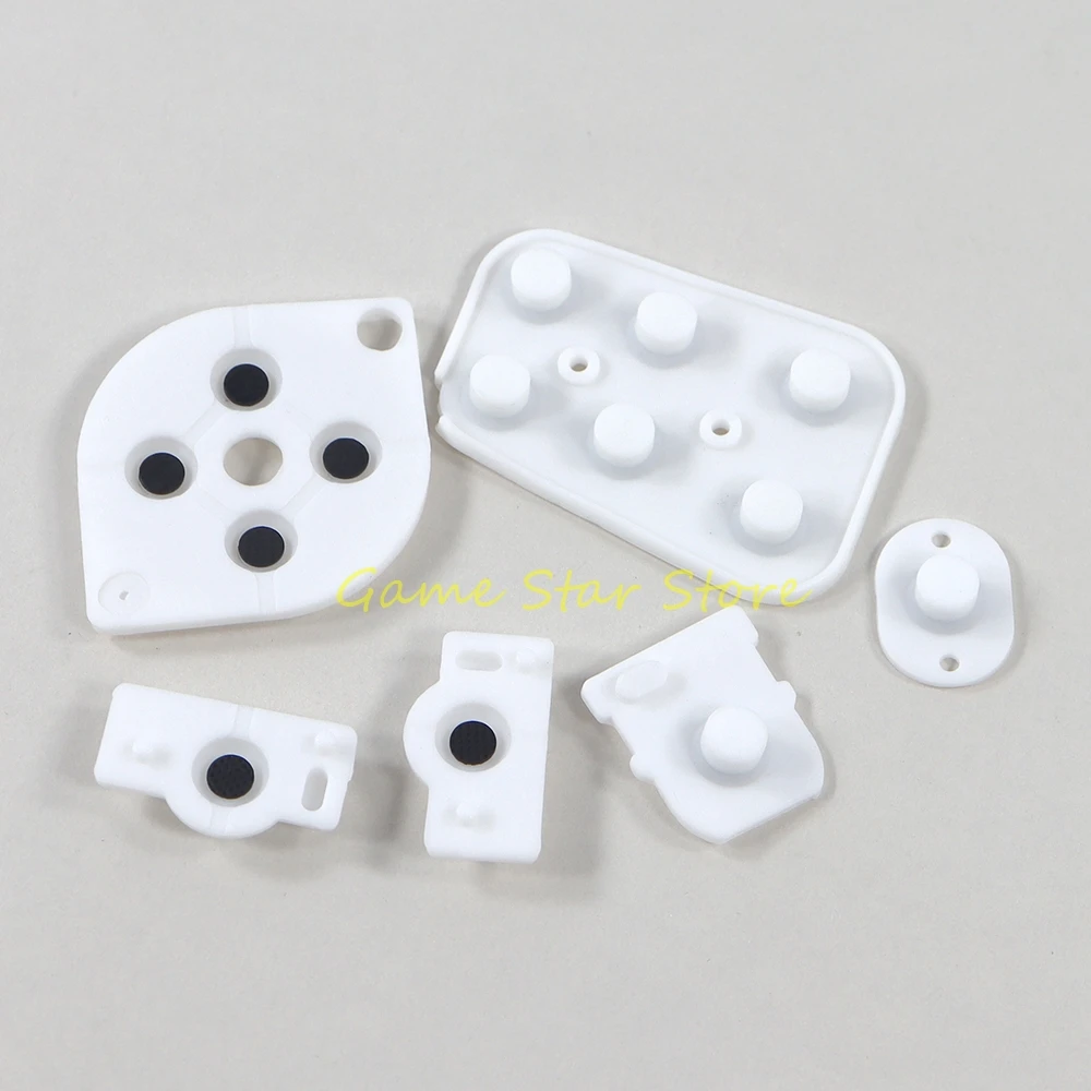1set Replacement Silicone Rubber Pad Buttons for Nintendo N64 Controller Joy Pad Conductive Button