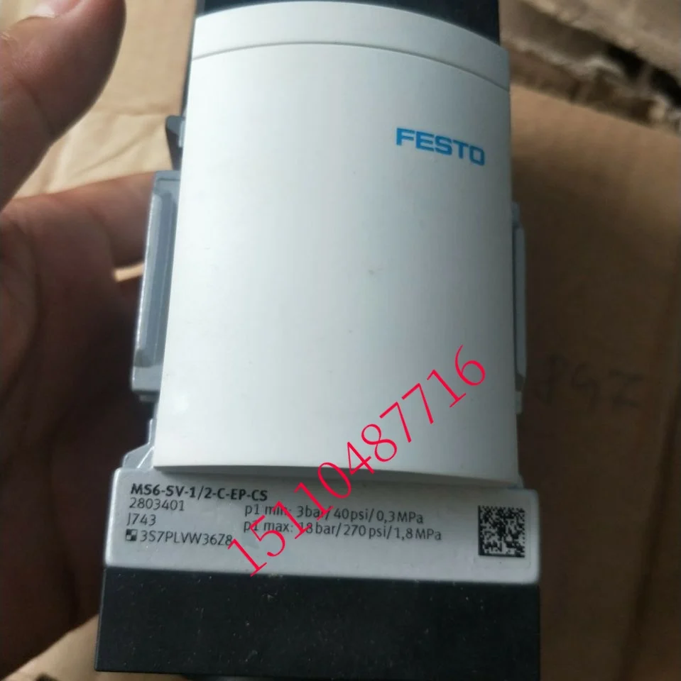 FESTO Festo Soft Start Valve MS9-SV-G-C-V24-A4 562176 Genuine Spot.