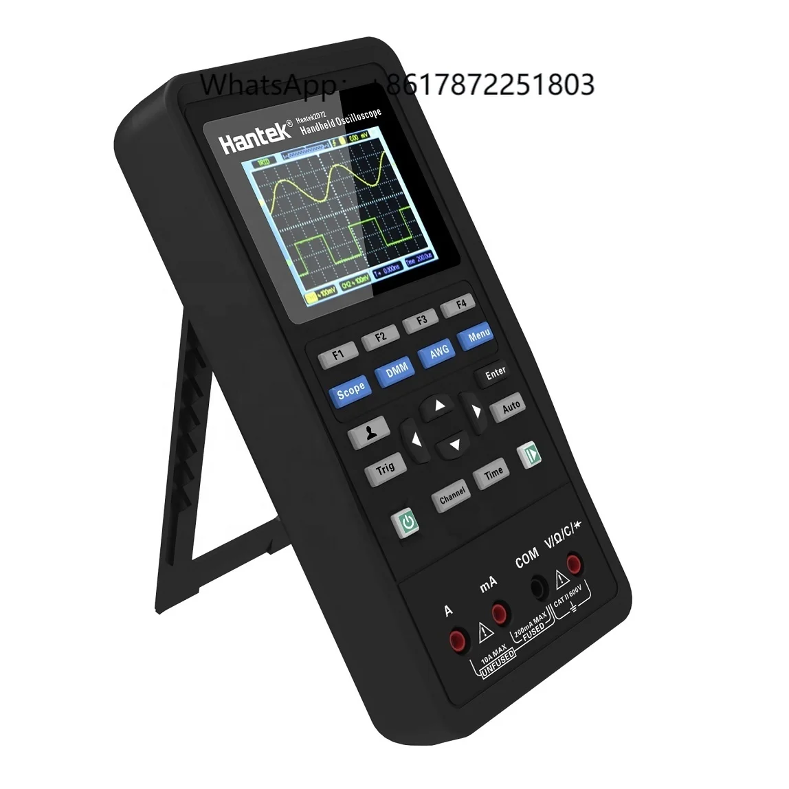 

Hantek 2D42 Precision Testing Digital Oscilloscope Multimeter Portable LCD Display Test Meter Tools