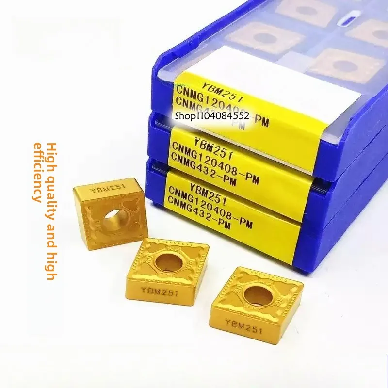 

Original Zhuzhou CNC Carbide Inserts YBC251 YBC151 YBC351 YBC352 YBM251 CNMG120408 PM CNMG120408-PM CNMG 120408