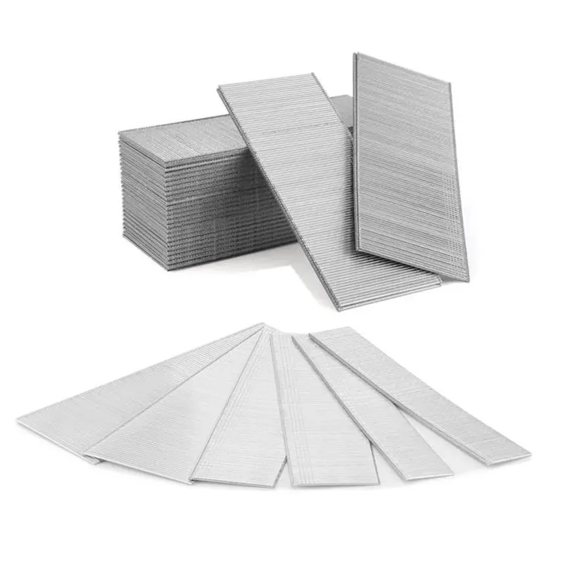 

3230pcs 18 Gauge Galvanized Stainless Steel Straight Brad Nails for Upholstery Furniture F15/F20/F25/F30 5/8'' 3/4'' 1'' 1/4''