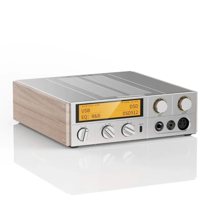 K17 R2R Desktop Decoding Headphone Power Amplifier Desk Ear Amplifier Streaming Media Decoding Player