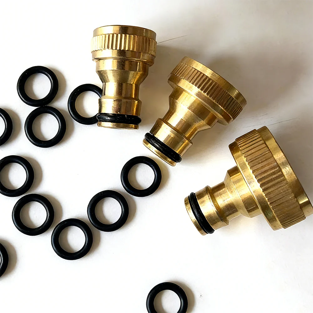 O-Ring Hochdruckreiniger O-Ringe für Pumpenschlauch Pistole Sprühlanze 3/8" Schnellkupplung Adapter Düse Hochtemperatur-Gummi NBR-Dichtung – Detail 1