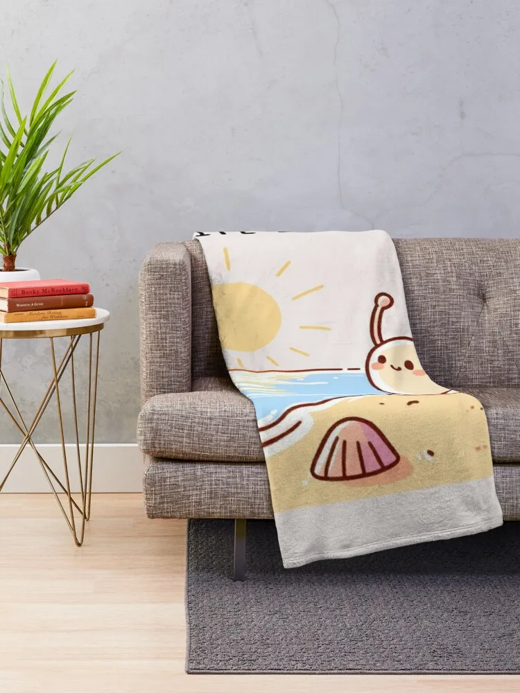 Tranquility Snail Throw Blanket Decorative Sofa Travel Sleeping Bag Blankets