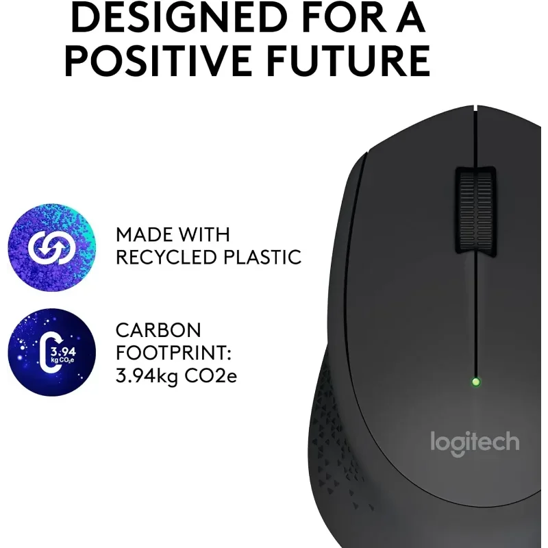 Беспроводная мышь Logitech M280, Bluetooth-светильник, портативная мышь, аксессуары для ноутбуков, подходящий для офиса, дома, ноутбука, настольного компьютера