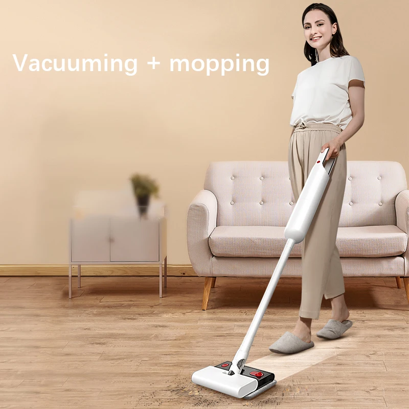 Vertical Vacuum Cleaner Wireless For Home 150W Motor 12kPa Big Suction Wet And Dry Floor Mop 40min Runtime Cleaning Tools IDEACH