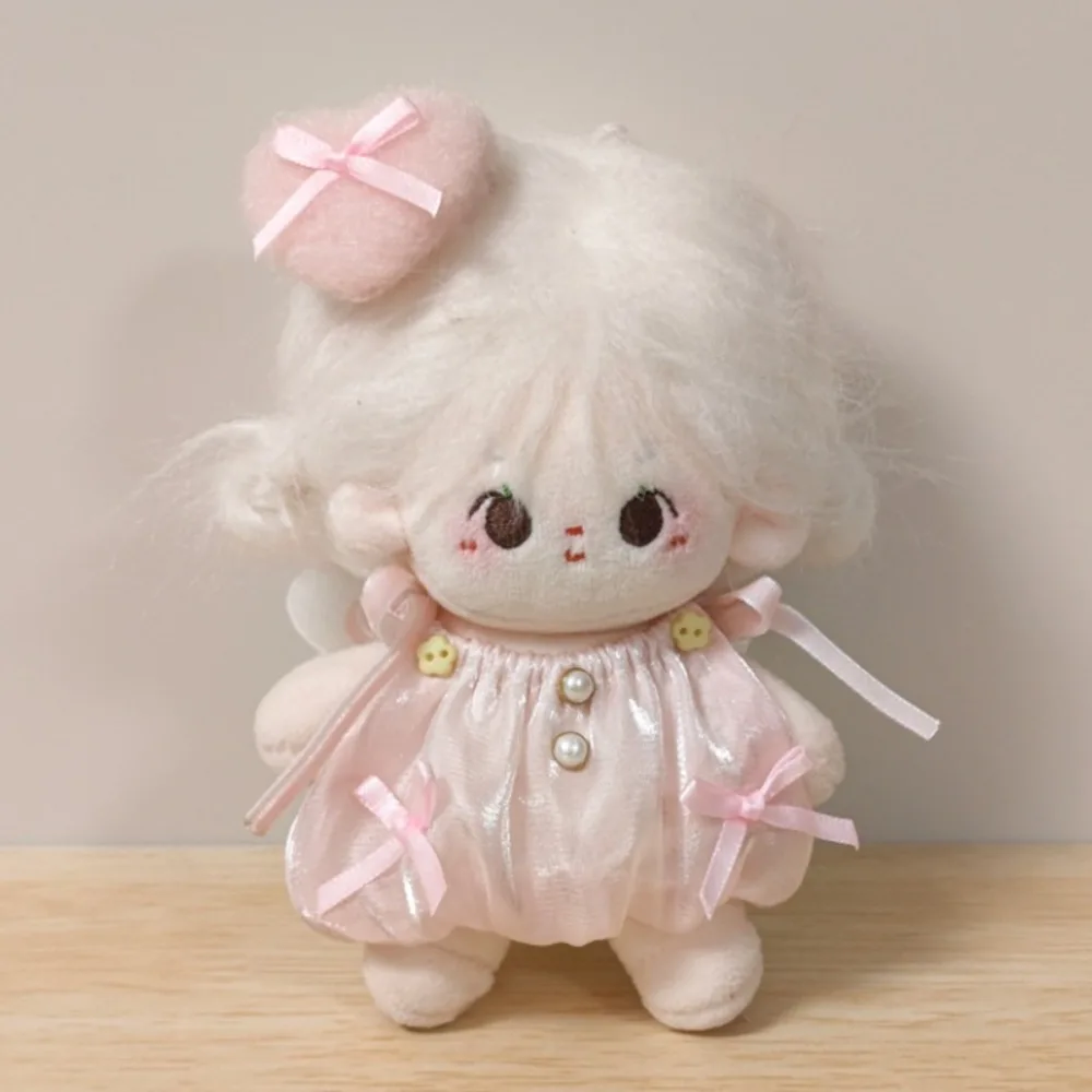 

DIY Clothing Bow Dress 10cm Cotton Clothes Love Hairclip with Wing Clothes Outfit Lovely Suit Dress Up Set Accessories