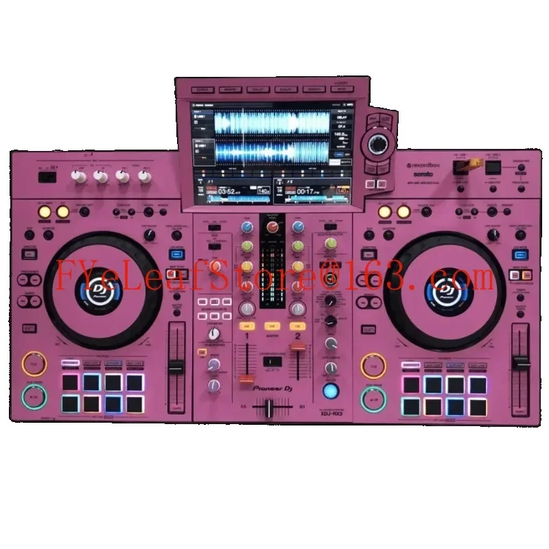 ماكينة تحكم DJ الكل في واحد ، غشاء صانع الأقراص ، مغطاة بالكامل وتحمي الجلد ، RR RX RX2 XZ