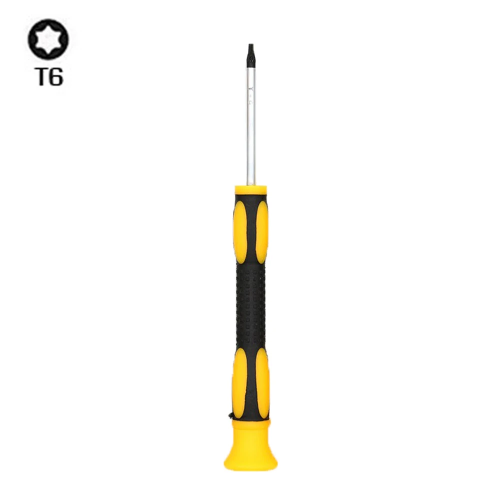 Destornillador hexagonal Torx, mango de desmontaje apto para PS3, PS4, reparación de acero + plástico T6 / T8H/T10H, 1 unidad