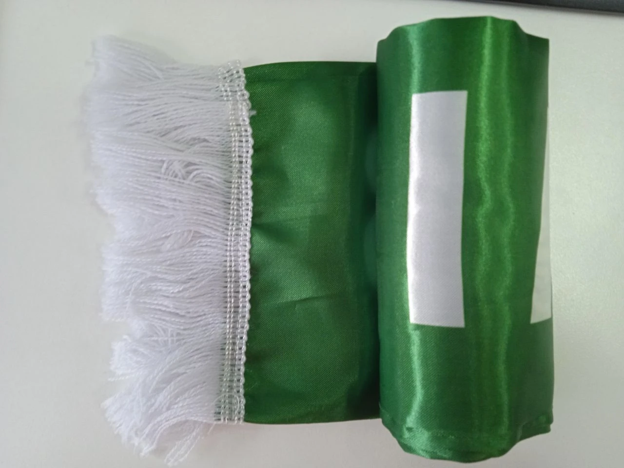 Country Double Side Printing Satin Football Soccer Fans National flag Saudi Scarf