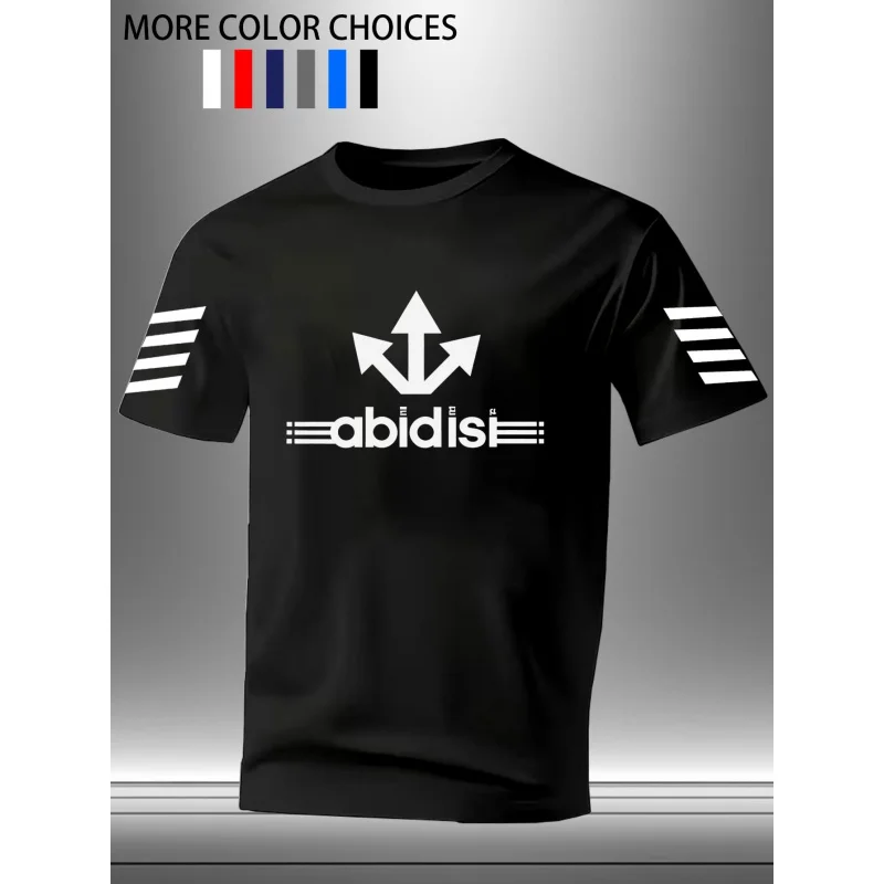 2026New Year's Men's Short-Sleeve Hardcore｜ABIDISIMen's Round Neck Short Sleeve | Multi-Color Optional