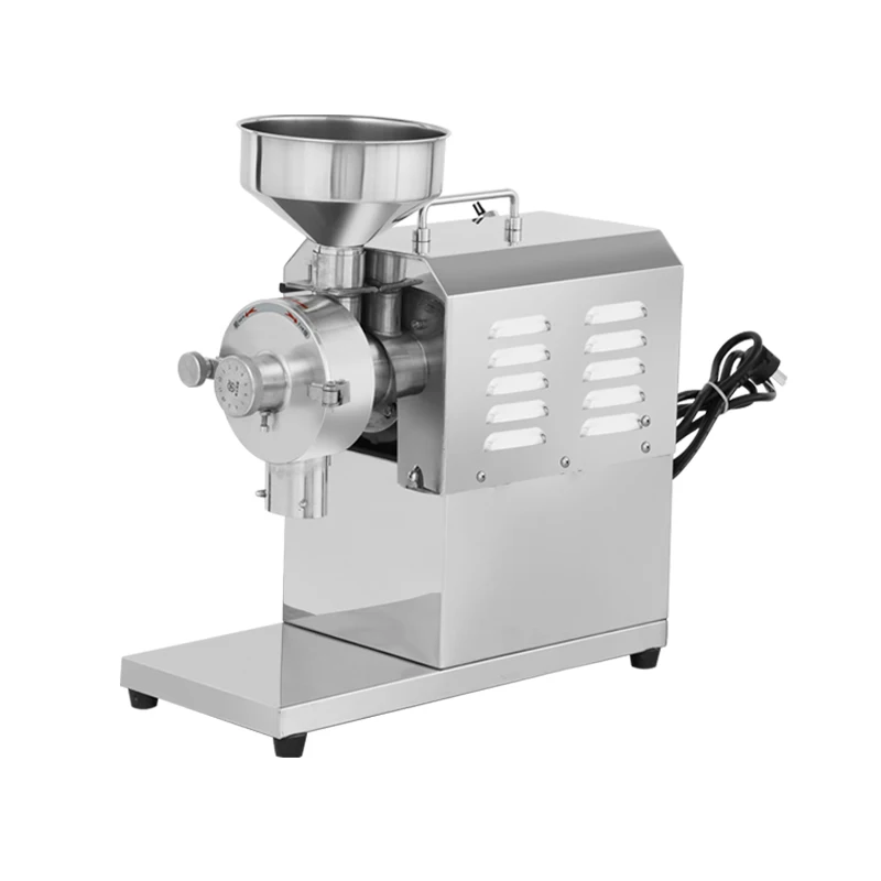 

Stainless Steel Commercial Soybean Grinder 1100 Watt Vertical Pepper Soybean Vanilla Grain Spice Mill