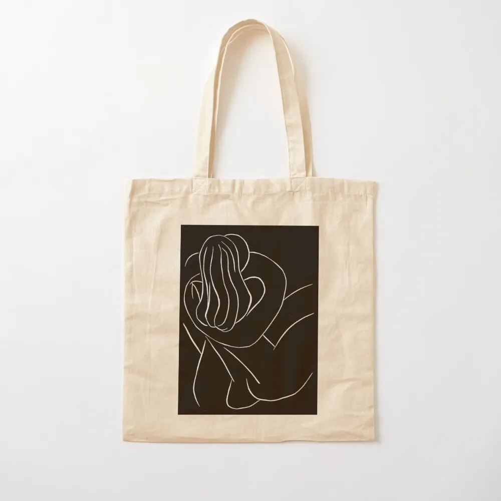 COUPLE EMBRACING : Vintage Matisse Silhouette Painting Print Tote Bag Candy bags sacs de shopping Canvas Tote Bag