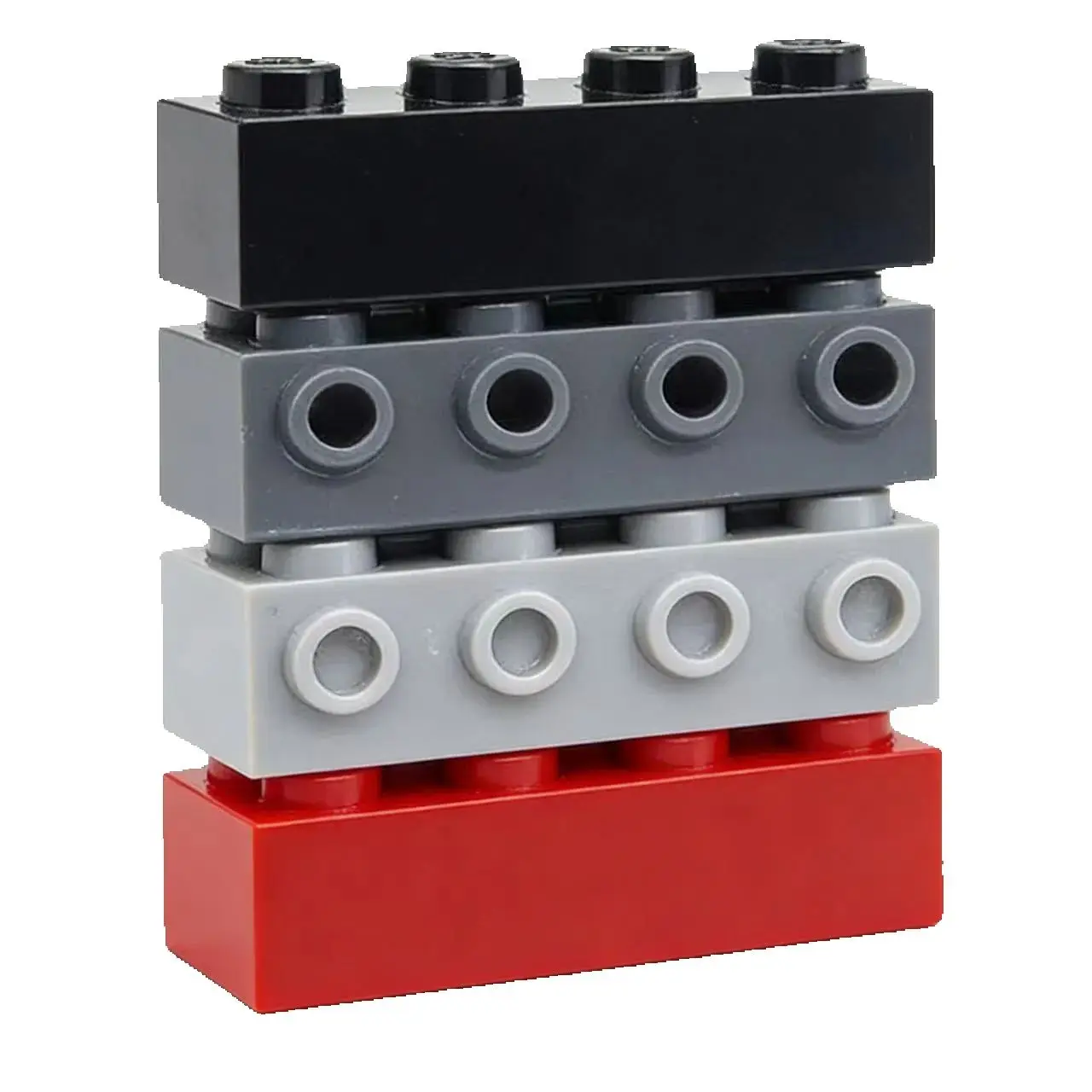 

10 шт. деталей MOC 30414, модифицированный кирпич 1x4 с шипами по бокам, строительные блоки, совместимые с DIY-наборами, высокотехнологичные игрушки для сборки