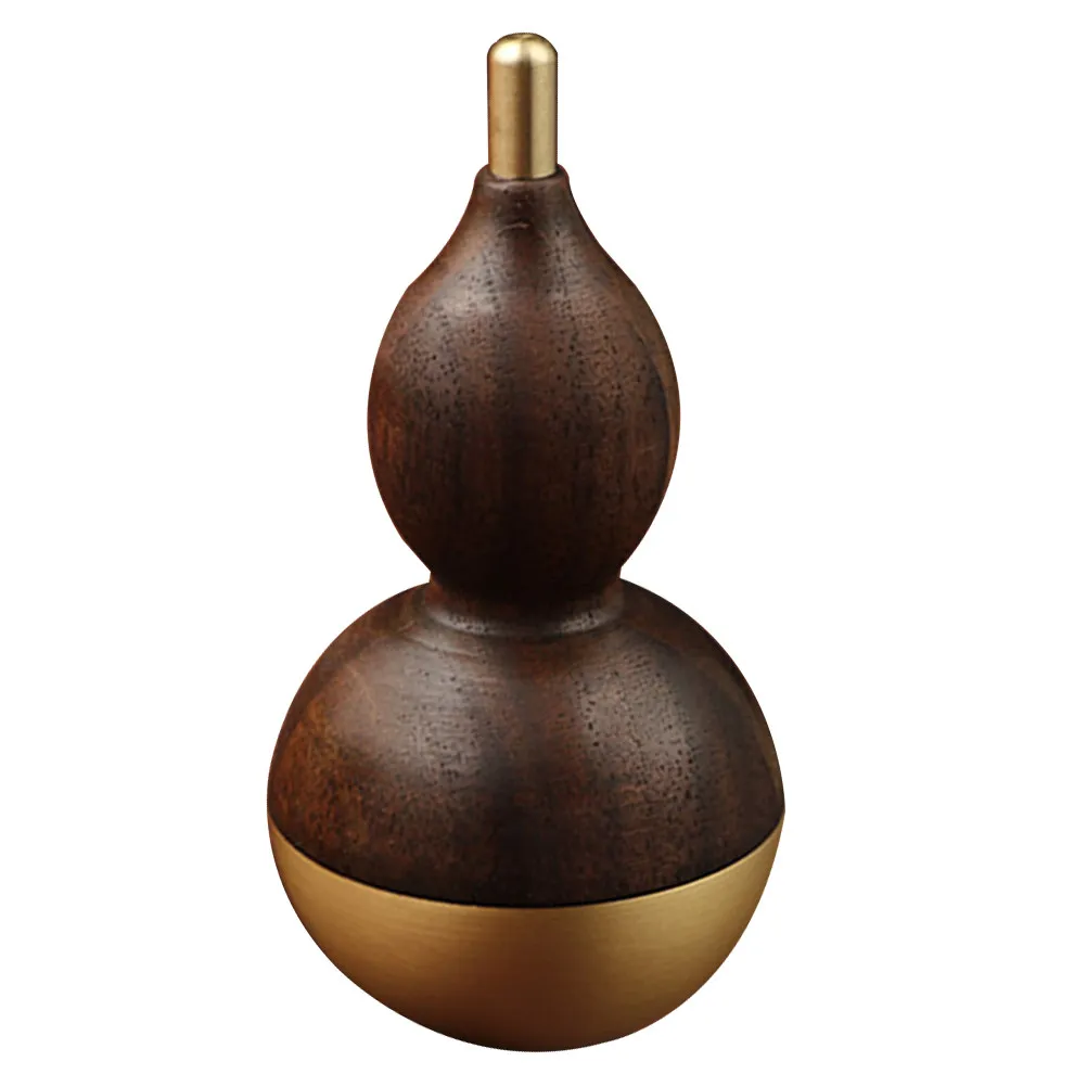 1pcs-premium-brass-and-walnut-tumbler-gourd-ornament-handcrafted-home-decor-art-piece-for-desktop-tabletop-indoor-stylish-small