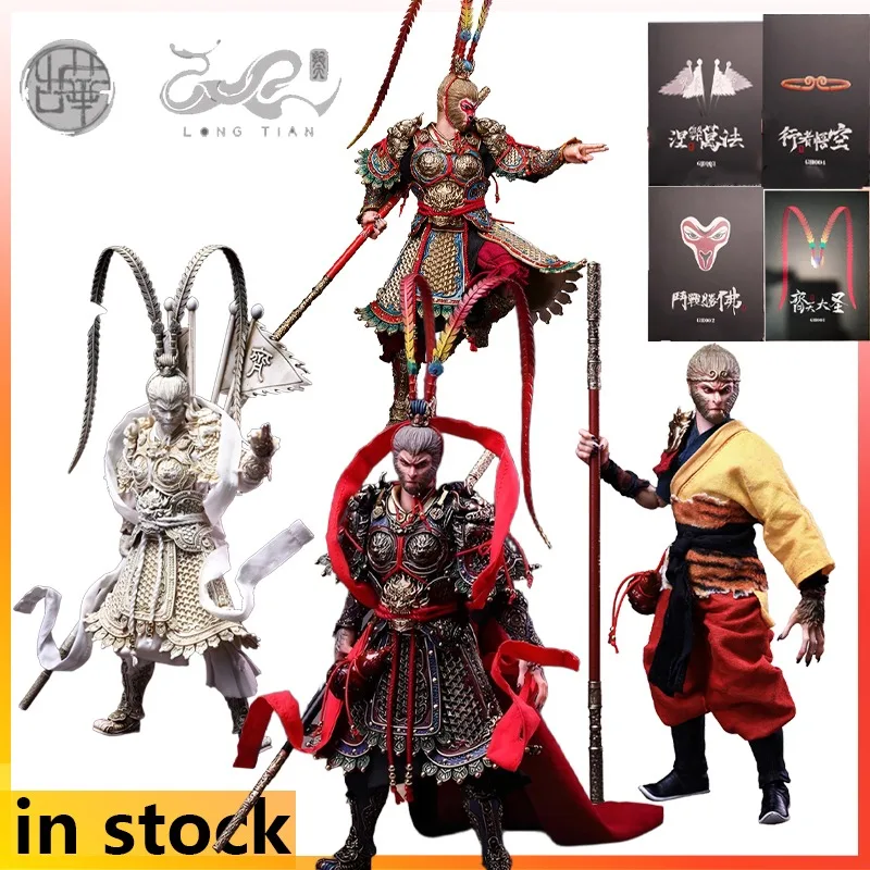 

LONGTIAN 1/12 Finished Movable Doll Sun Wukong, The Monkey King of Heaven Anime Action Figure Model Toys Model Gifts for Boys