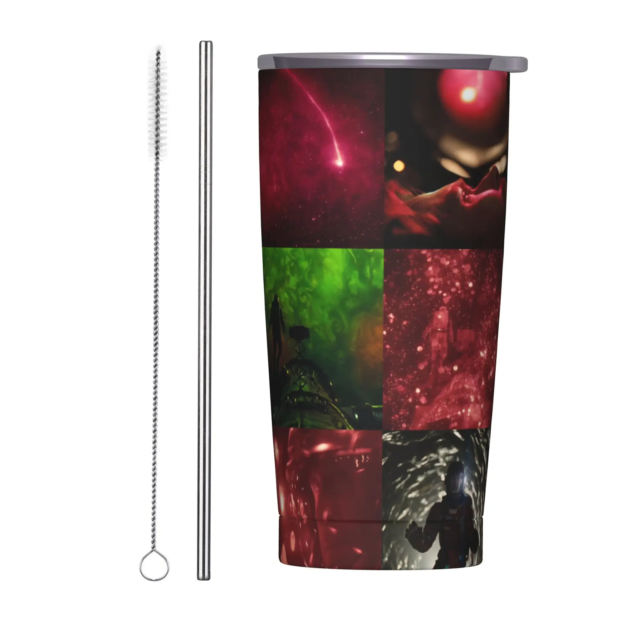 Projekt Hail Mary Film 2026 Isolierter Becher mit Deckel Edelstahl Kaffeetassen Outdoor Tragbare Auto-Flasche Becher 20oz