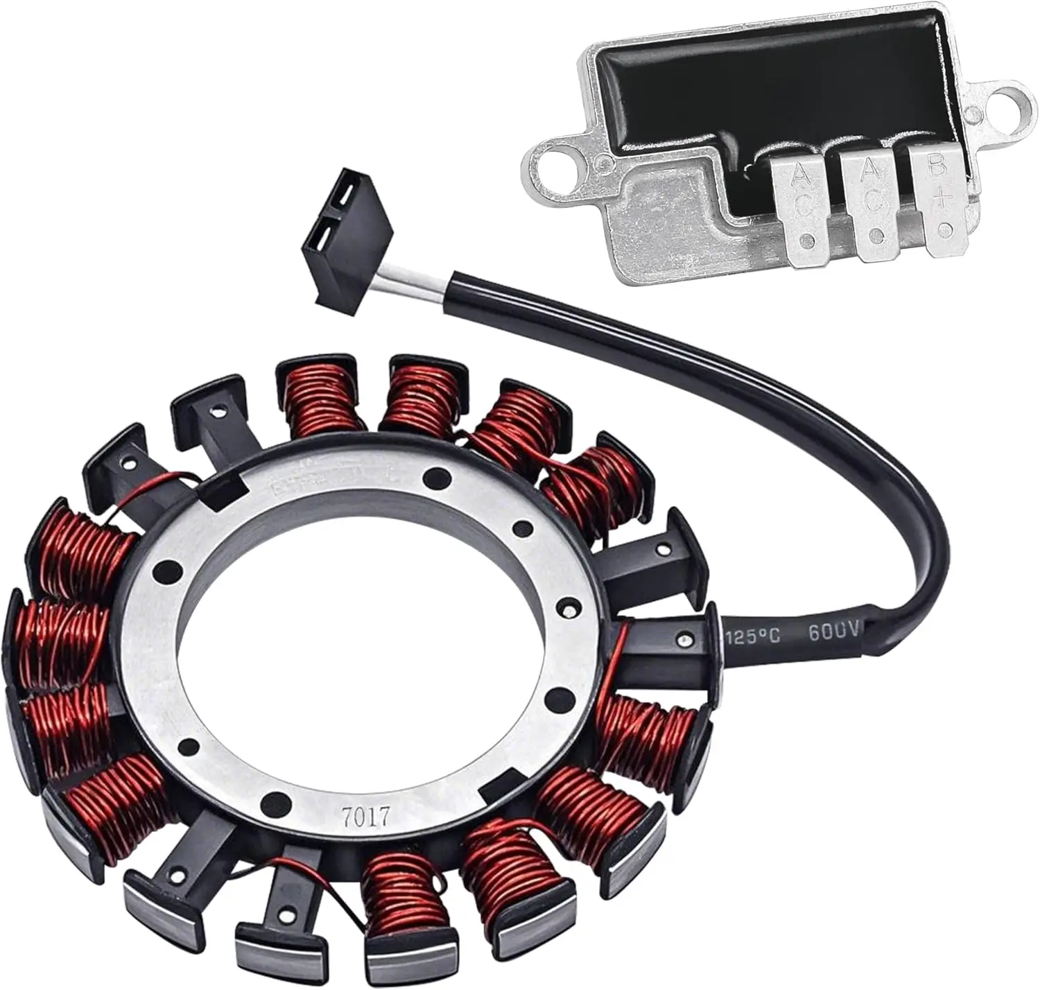 59031-7017 Ignition Charging Coil Stator Fit for Kawasaki FR541V FR600V FR651V FR691V FR730V FS691V FS730V FX481V FX600V Engines
