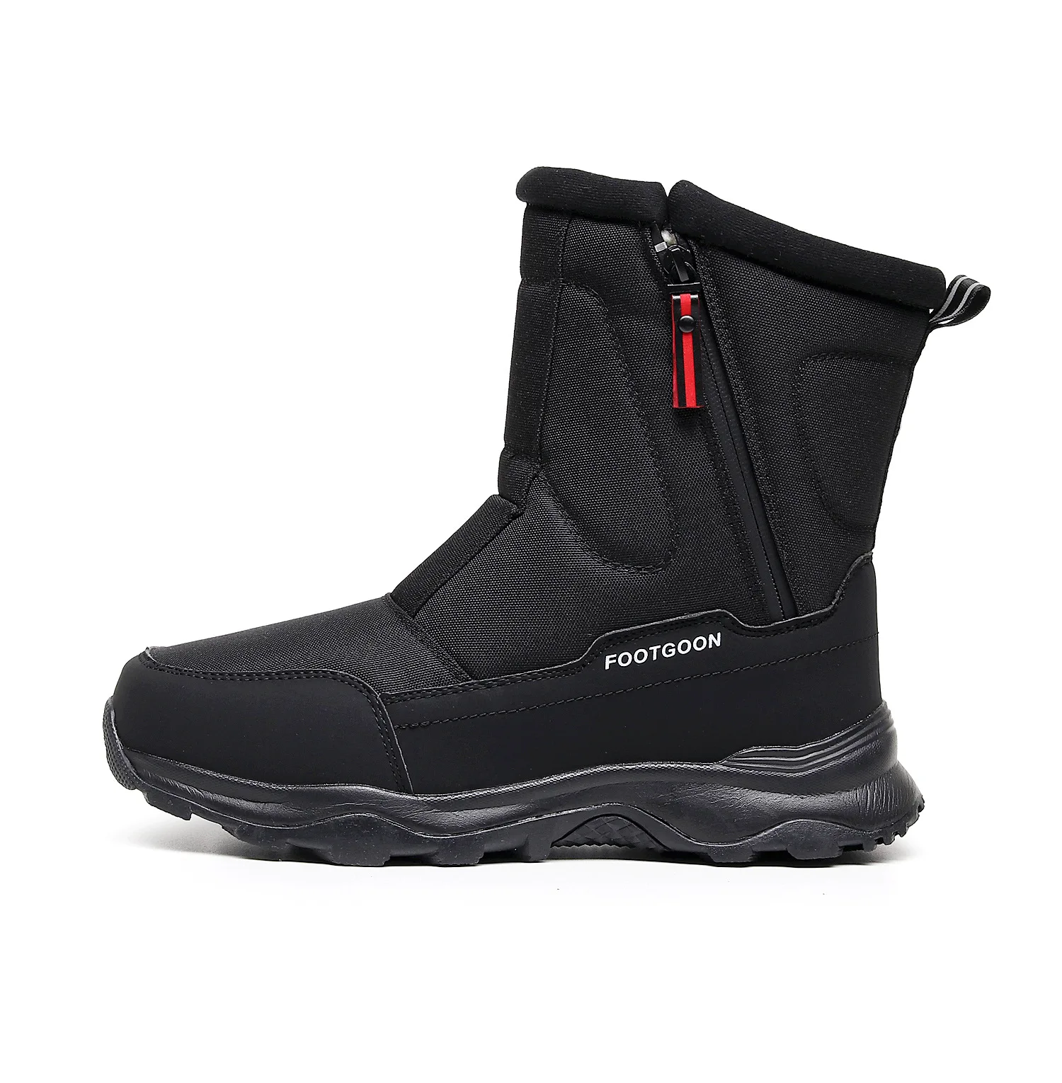 2026 Winter Snow Boots for Men Warm Ankle Boots Mid-calf Men Cotton Shoes Thick Plush Winter Boots for Male Women Cotton Shoes image 6