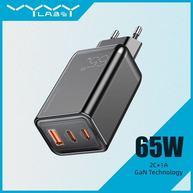 

Оригинальное зарядное устройство Samsung VYVYLABS, 65 Вт, сверхбыстрая зарядка, адаптер EU CERTIFIED для iPhone 17 Samsung S23 S24 Ultra S20 S22 S21