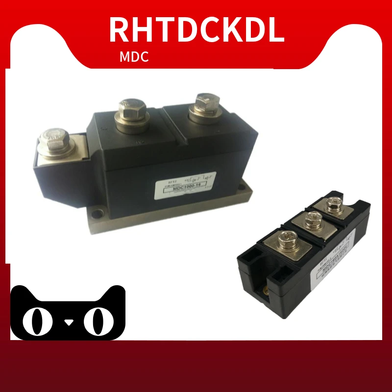 Cloweit Diode Rectifier Module MDC 400A 500A 600A 800A 1000A 1600VDC Bridge Power Semiconductor Relays As Non-contact Controller