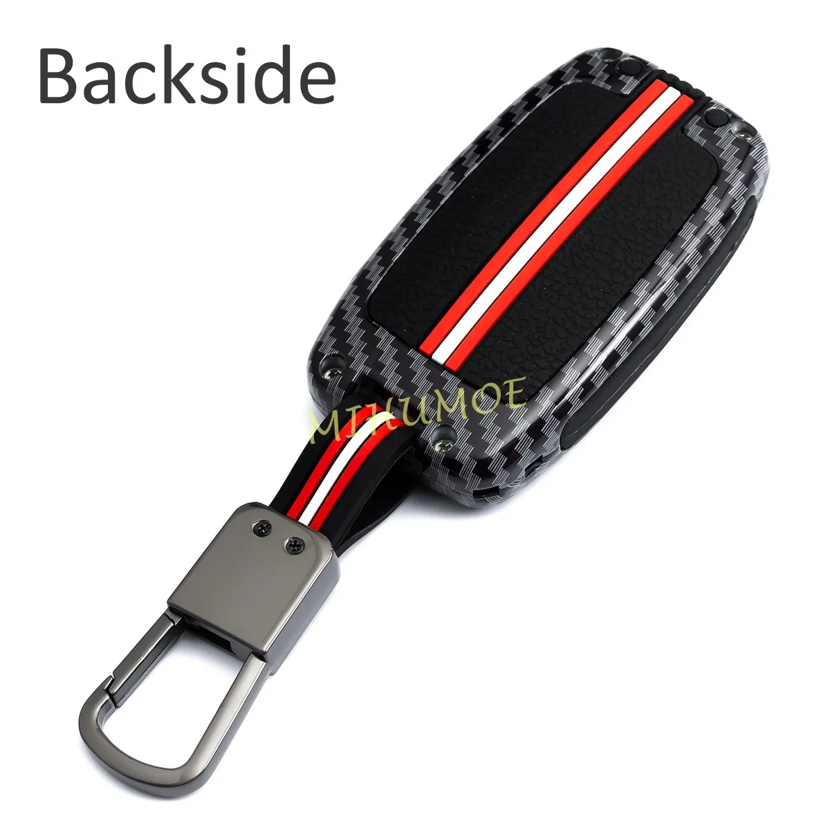 For Land Rover Jaguar Metal Silicone Car Key Fob Case Cover Keychain For Range Rover Sport Evoque Velar XE XF XJ F-PACE F-TYPE - view 4