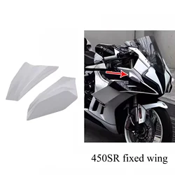 For CF 450SR/ 450srs CF 450RR refitting pure white mini wing face value refitting accessories.