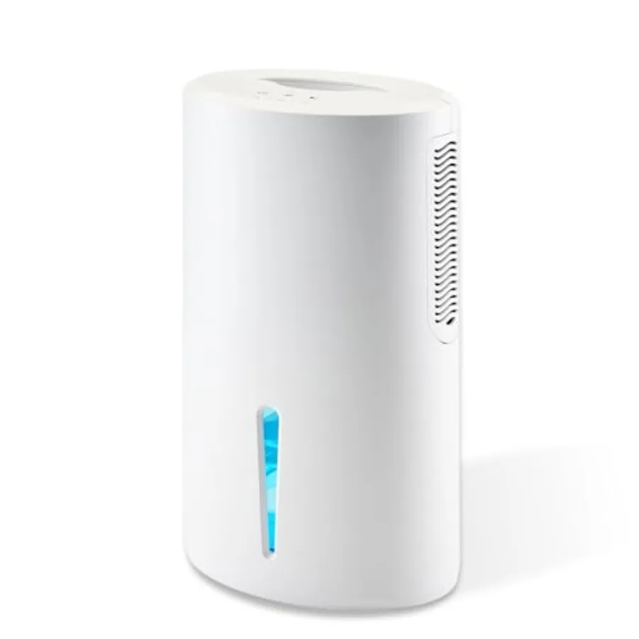 

Dehumidifier for Home with Colorful Light Auto Shut Off Protection Ideal for Bedroom and Basement 2 Working Modes Daytime and N