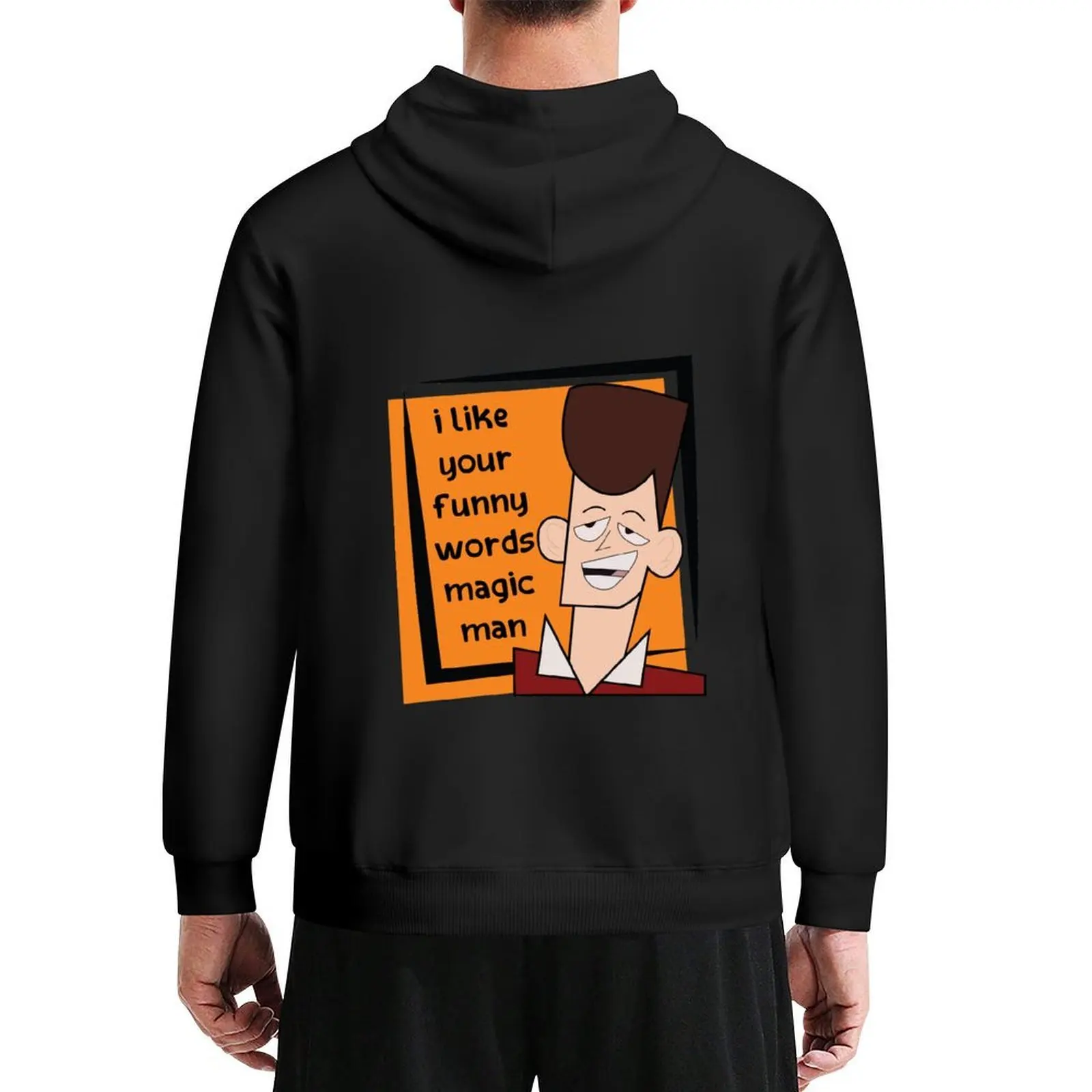 

jfk - i like your funny words magic man Hoodie aesthetic clothing men's coat mens clothes men's winter sweater designer hoodies