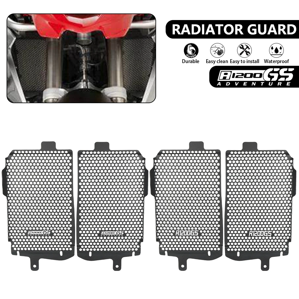 

For BMW R 1200 R1200 GS Adventure ADV R1200GSA 2013 2014 2015 2016 2017 2018 R1200GS Radiator Guard Grille Grill Cover Protector