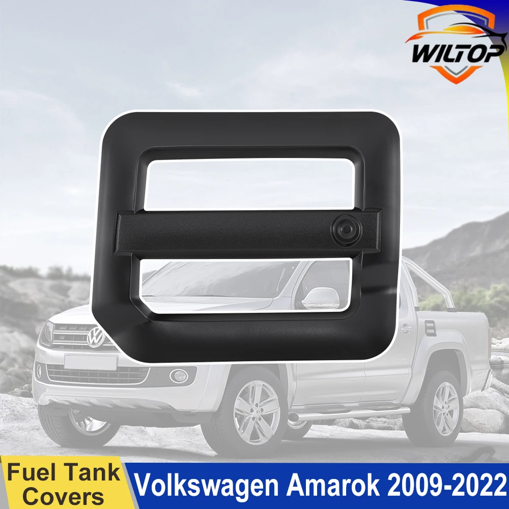 

Fuel Tank Covers For Volkswagen Vw Amarok V6 2009-2022 Gas Cap Trim Protector Cover ABS Matte Black Car Exterior Accessorie