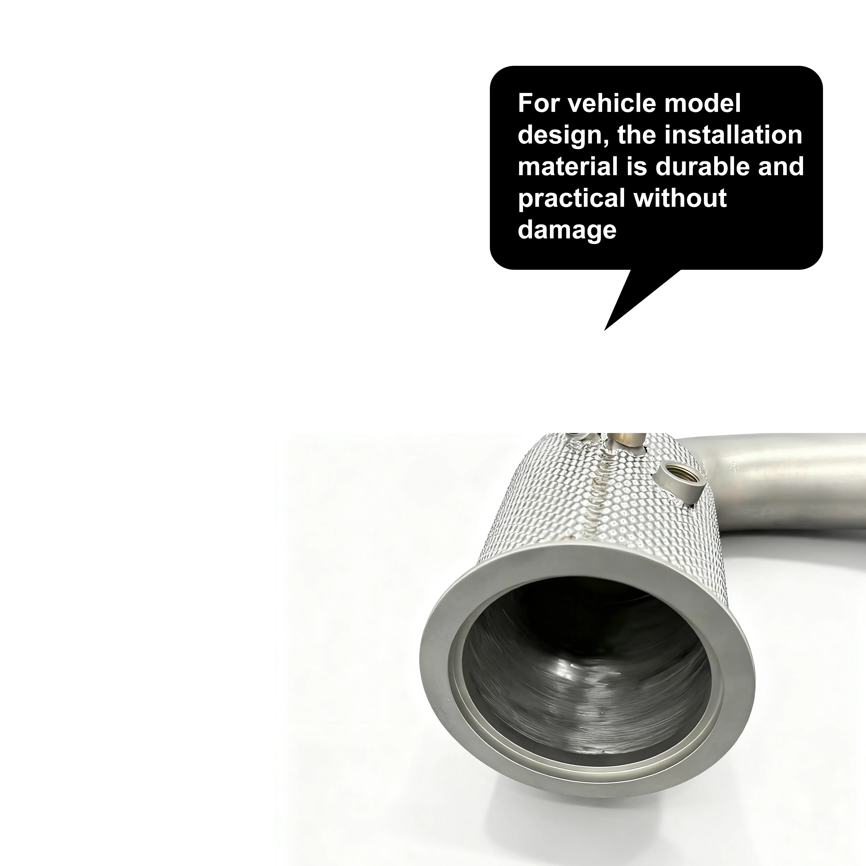 ACE geeignet für Porsche 911 992 Carrera Targa 3.0T SUS304 Downpipe mit drei Drei-Wege-Katalysatoren, Freifluss-Auspuffrohr – Detail 9