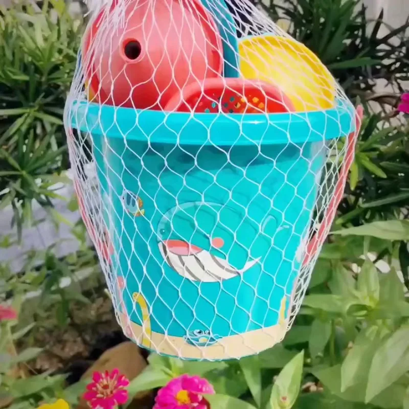 Children Sand Toys 18PCS Summer Beach Game Sand Bucket Shovel Silicone Sandbox Outdoor Water Fun Beach Toys kid gifts
