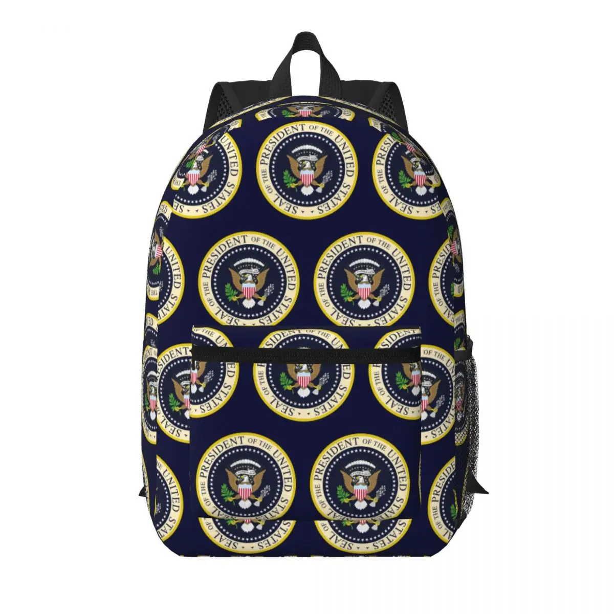 

Seal Of The President Of The United States Us Usa Backpack School Bag Hiking Travel Daypack for Men Women Bookbag Shoulder Bags