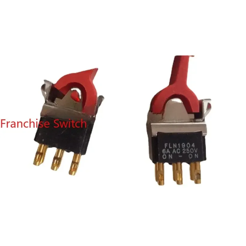 

5PCS Original FLN1904 Ship Type Switch, 2nd Gear, 6-pin Rocker Gold-plated Pin 6A250V