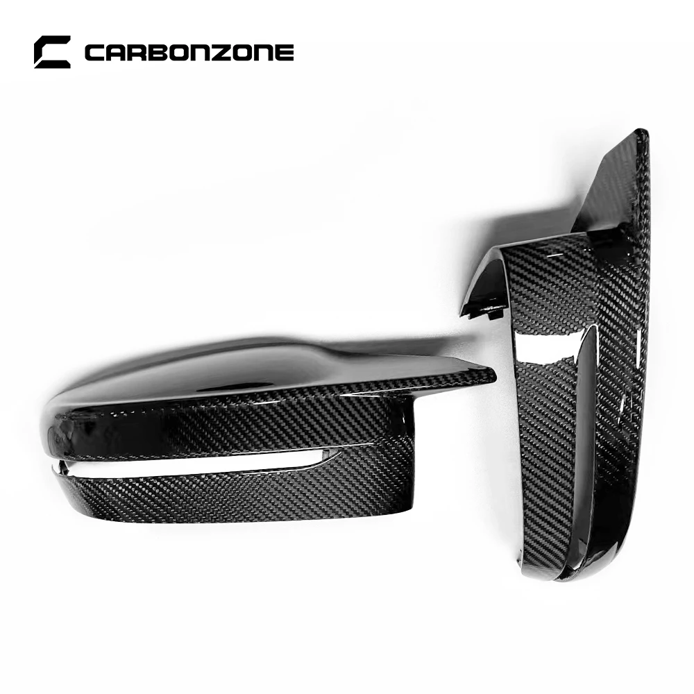 Fibra de carbono Espelho Retrovisor Tampa, MP Estilo Espelho Conchas, Exterior Proteção Acessórios Do Carro, BMW M2 G87