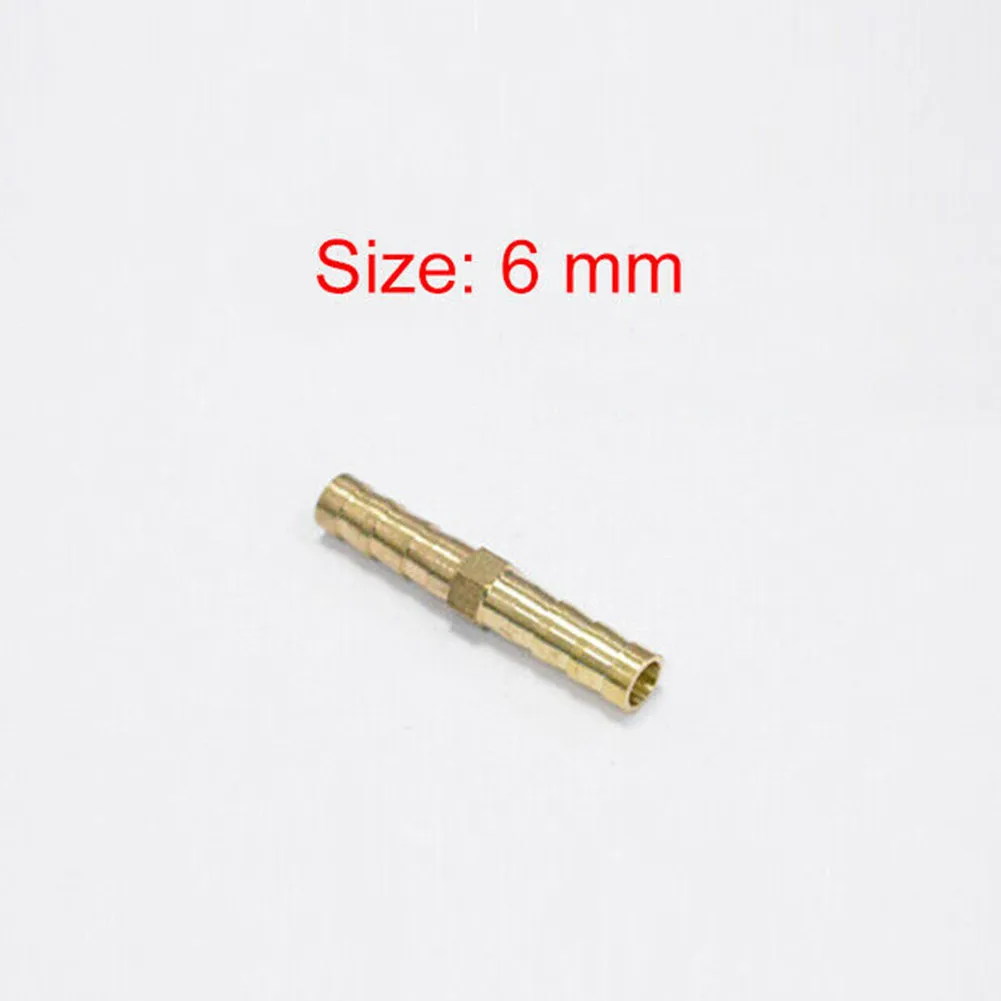 

Brass Straight Pipe Joint 6mm8mm10mm12mm Brass Hose Connector Fittings Straight Connection Connectors Metal Brass Straight Pipe