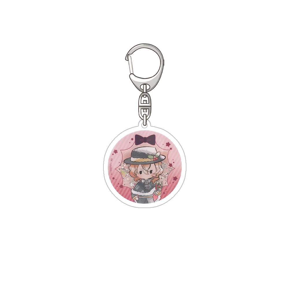Bungo Stray Dogs Nakahara Chuuya Ryunosuke Akutagawa Edogawa Rampo Nakajima Atsushi Official Acrylic Keychain Bag pendant Gifts