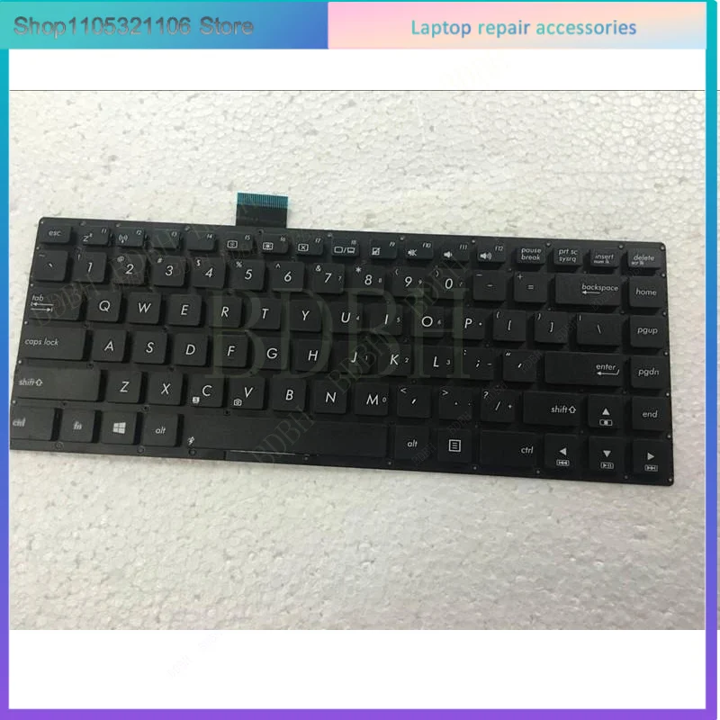NOVO TECLADO PRETO US PARA ASUS VivoBook S400 S400C S400CA S400E