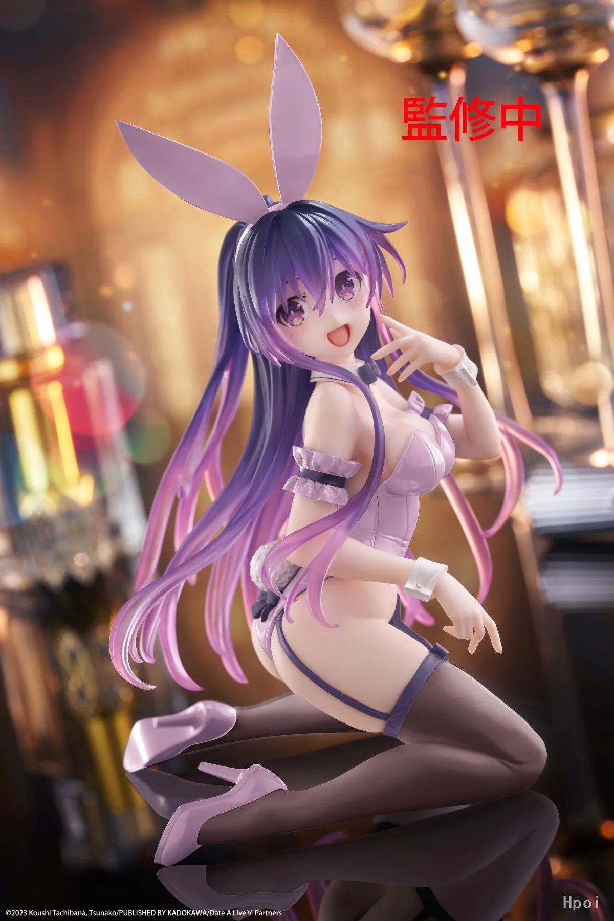 Original Taito Prepintado Escritorio Lindo Fecha A Live V Yatogami Tohka Bunny Ver. Decoración de figura de personaje de anime de renovación