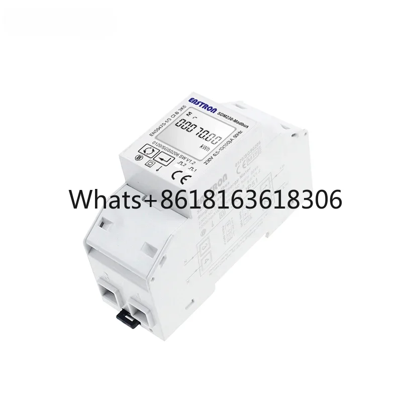 Eastron SDM230-Modbus Single Phase 2 Pulse Output RS485 Modbus Communication Energy Meter