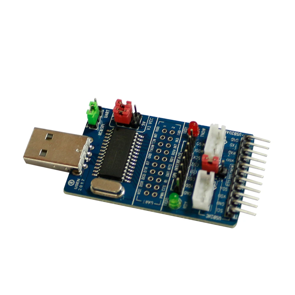 ALL IN 1 USB to SPI/I2C/IIC/UART/TTL/ISP serial Adapter