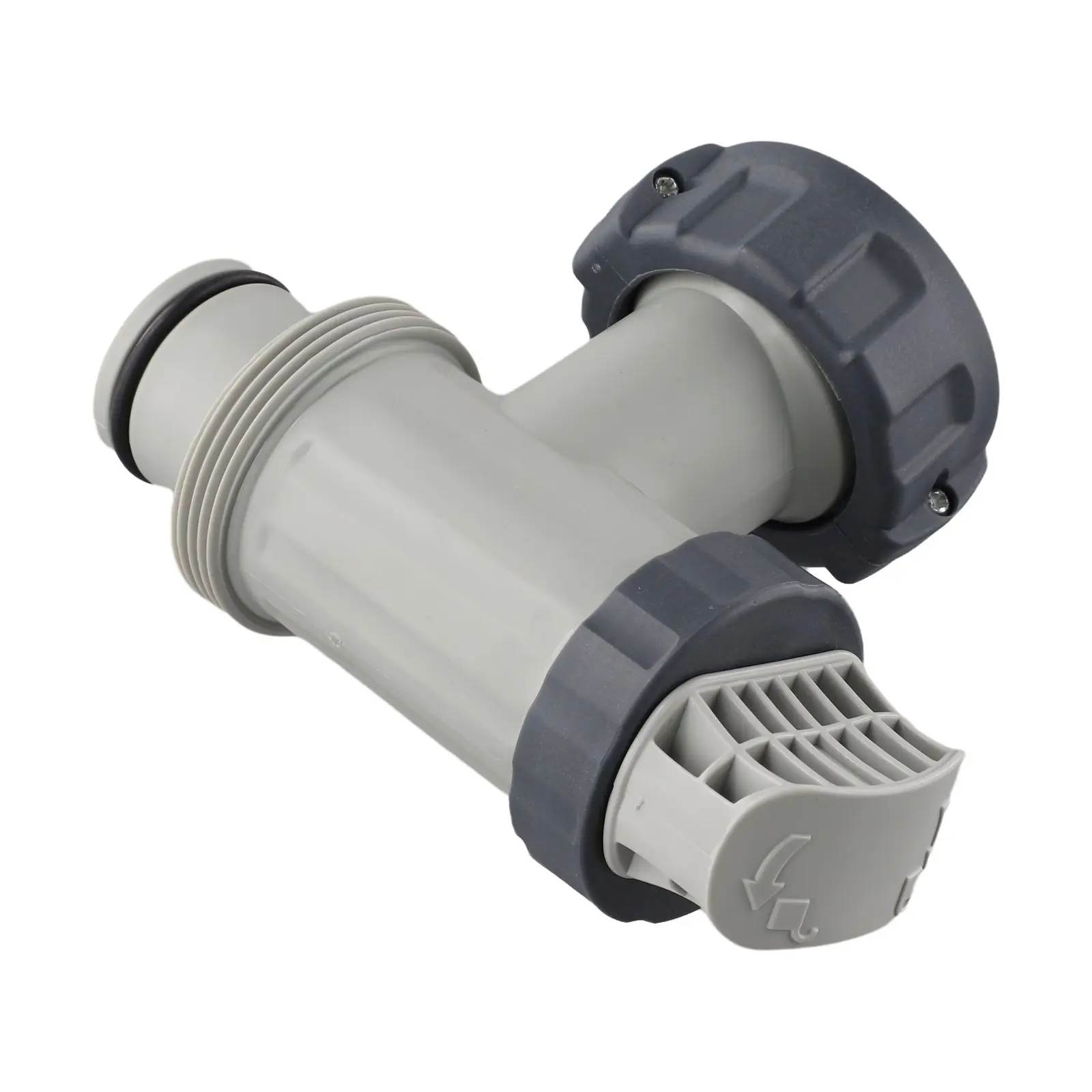 Compatible Pool Plunger Valve and Type B Hose Adapter for Intex Essential for Above Ground Pool Maintenance and Operation