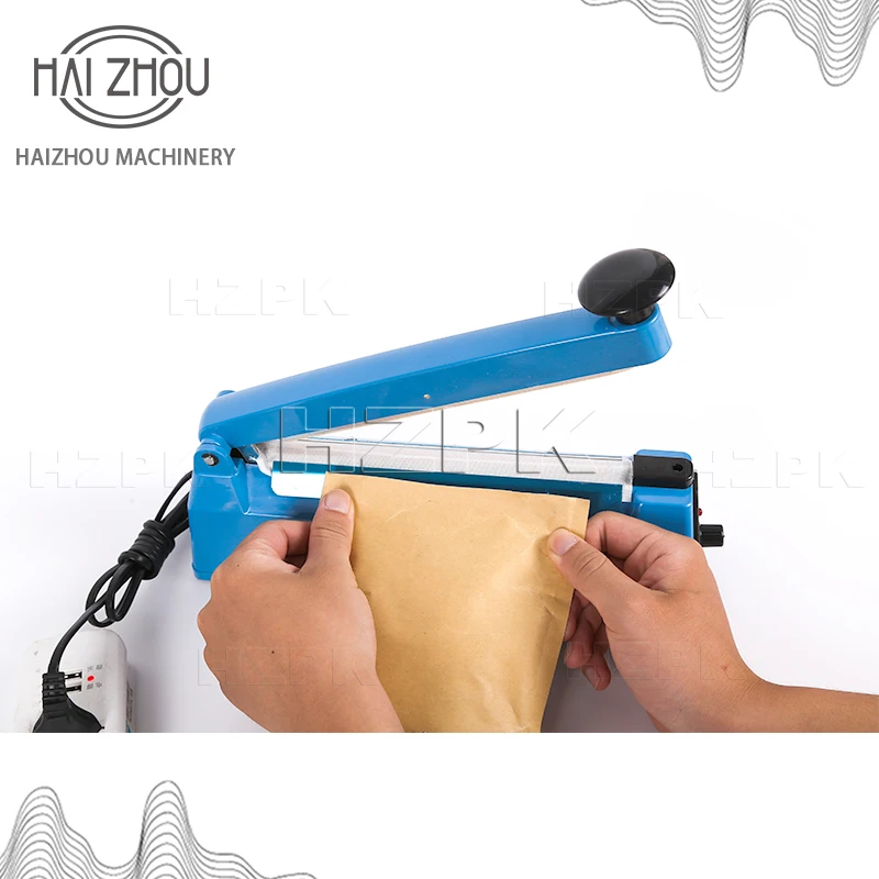 HAIZHOU 300mm Plastic Film Heat Sealer Manual Impulse Bag Sealing Machine for Home and Office PFS-300