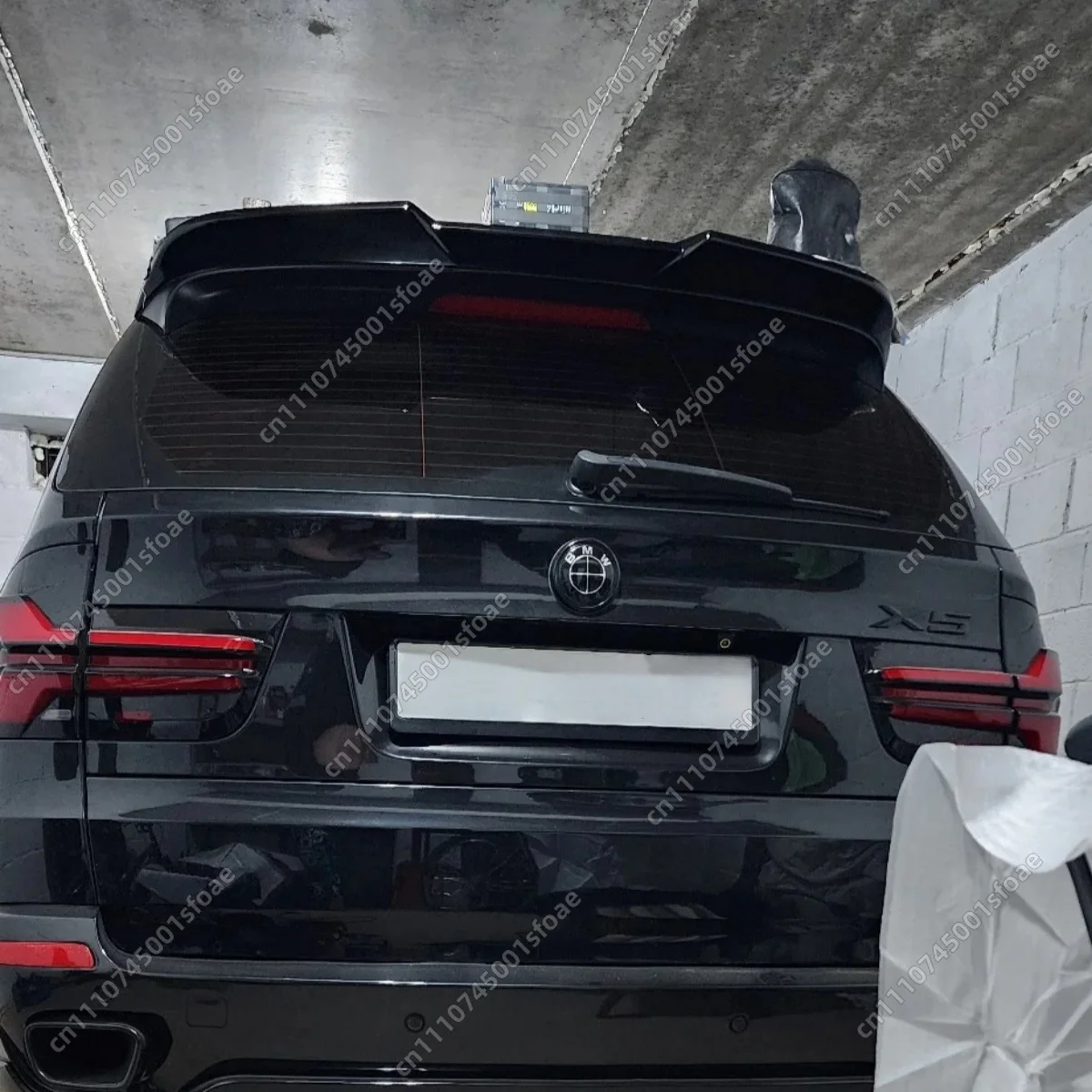 

For BMW X5 E70 Rear Roof Spoiler Wings 30i 30d 48i 35d 35i 40d 50i M50d X5M 2008-2013 Rear Spoiler Wing Cap Trunk Bodykit Tuning
