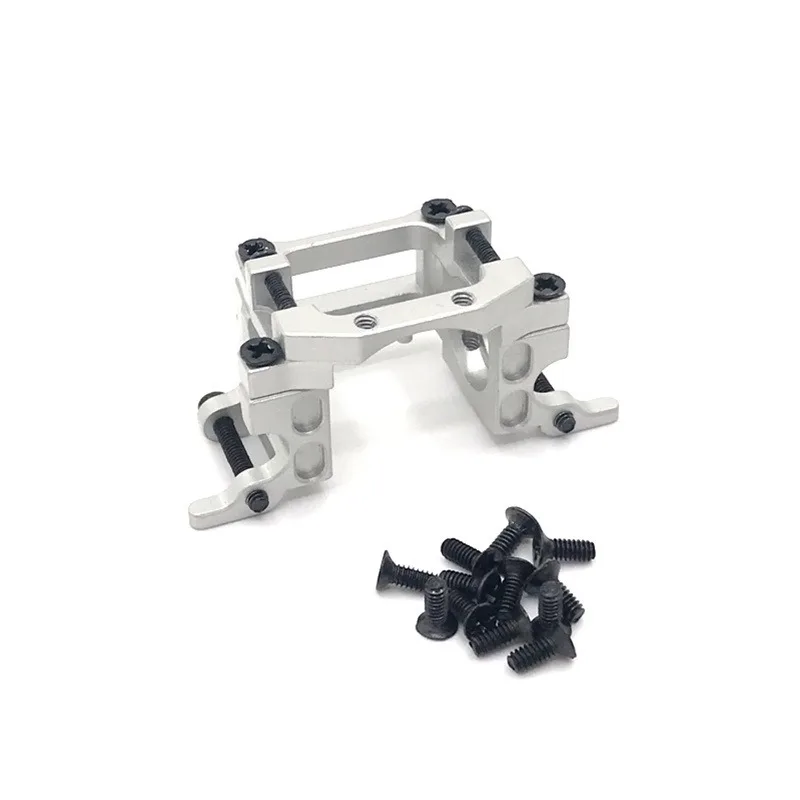 Metalowe Ulepszenie Przedniego i Tylnego Skrzyni Biegów do Samochodu Mosquito 1/28 MINI-Q9 RC Części Zamienne