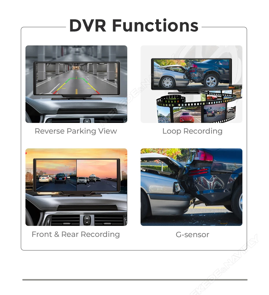 MEKEDE 6,86-zoll Universal Auto Radio Drahtlose Carplay Android Auto MP5 Player Multimedia Recorder FM AUX DSP BT – Detail 26