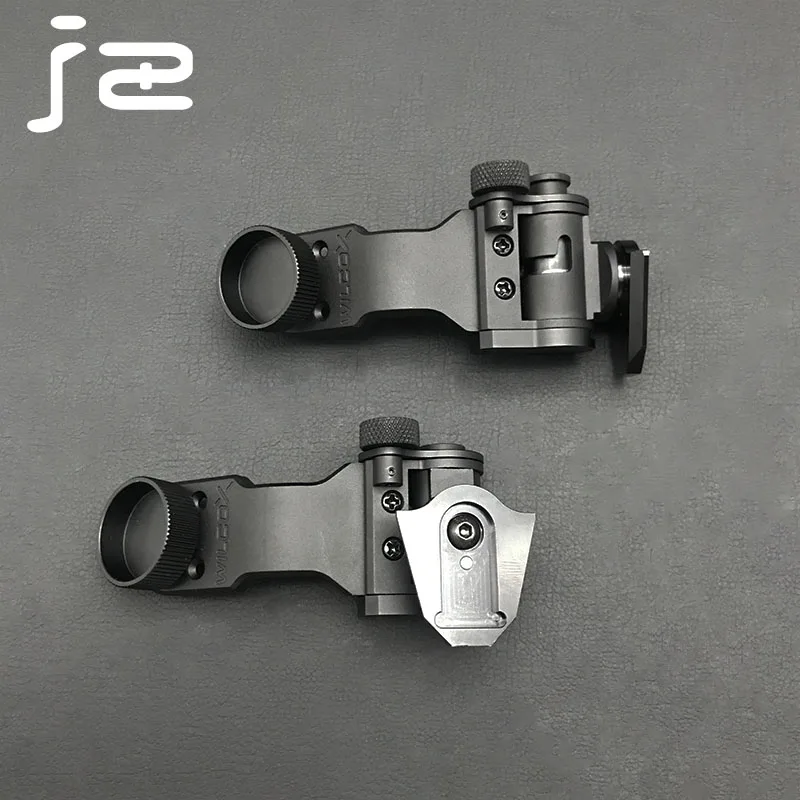 Imagem -06 - Metal j Arm Nvg Mount Helmet Bracket Adaptador de Capacete Óculos de Visão Noturna L4g24 an Pvs14 Parts