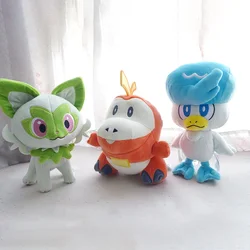 Peluche Pokémon Sword & Shield pour enfants, Sprigatito Quaxly, Fuecheads, Butter Scorbunny, Grookey, Sobble Fingers Toy, Loisirs, Cadeau de Noël