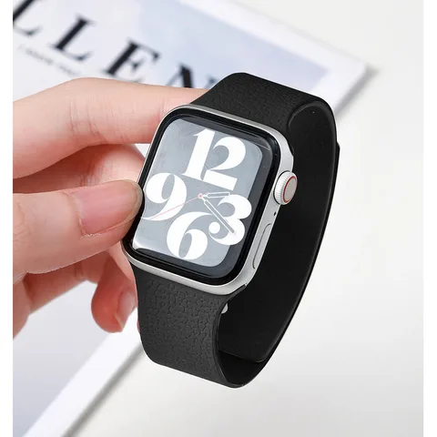 Магнитный силиконовый ремешок для Apple Watch Ultra 49/45/42/40/38 мм — фото модели